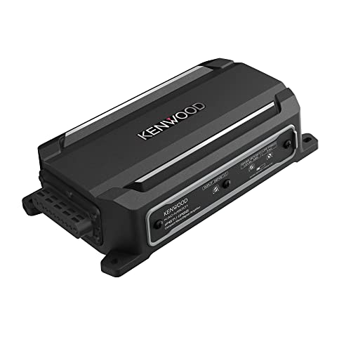 KENWOOD KAC-M5001 600W Mono Compact Digital Amplifier for Car, Marine, UTV & Motorsport Vehicles, Solid Corrosion-Resistant Aluminum Chassis, IPX6, IPX7 & IP6X Certified and Vibration-Proof KENWOOD KAC-M5001 600W Mono Compact Digital Amplifier for Car, Marine, UTV & Motorsport Vehicles, Solid Corrosion-Resistant Aluminum Chassis, IPX6, IPX7 & IP6X Certified and Vibration-Proof